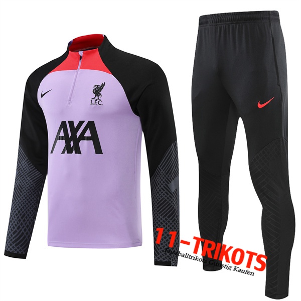 FC Liverpool Trainingsanzug lila/Schwarz 2022/2023