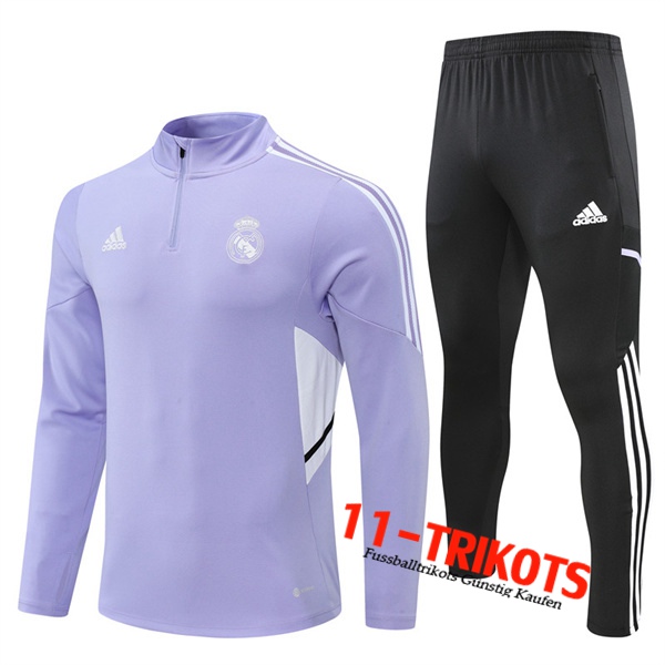 Real Madrid Trainingsanzug lila 2022/2023