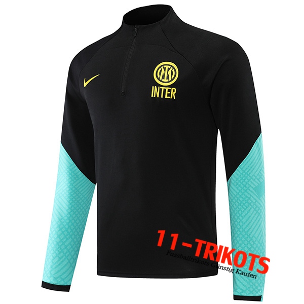 Inter Milan Training Sweatshirt Schwarz/Grün 2022/2023