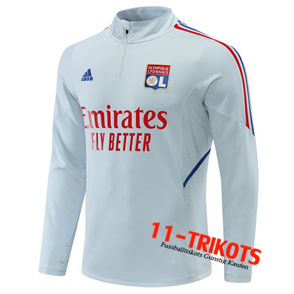 Lyon Training Sweatshirt Grau 2022/2023
