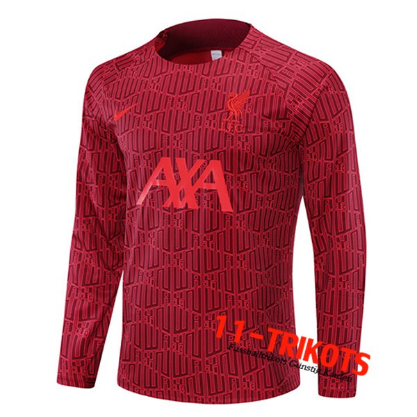 FC Liverpool Training Sweatshirt Braun 2022/2023