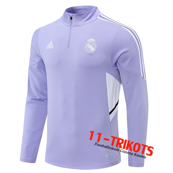 Real Madrid Training Sweatshirt lila 2022/2023