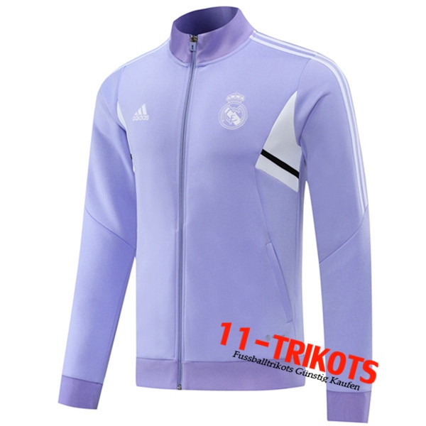 Real Madrid Trainingsjacke lila 2022/2023