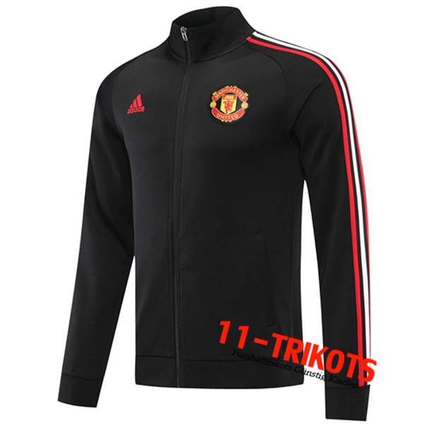 Manchester United Trainingsjacke Schwarz 2022/2023