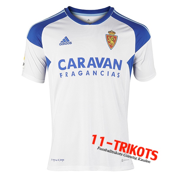 Neues Real Zaragoza Heimtrikot 2022/2023