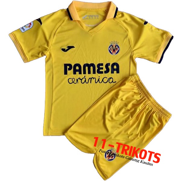 Neues Villarreal CF Kinder Heimtrikot 2022/2023