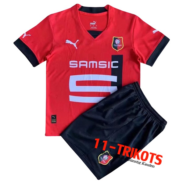 Neues Stade Rennais Kinder Heimtrikot 2022/2023