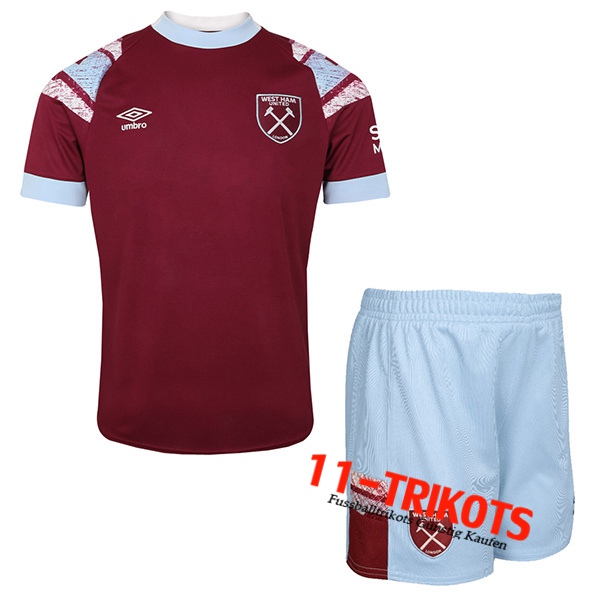 Neues West Ham Kinder Heimtrikot 2022/2023