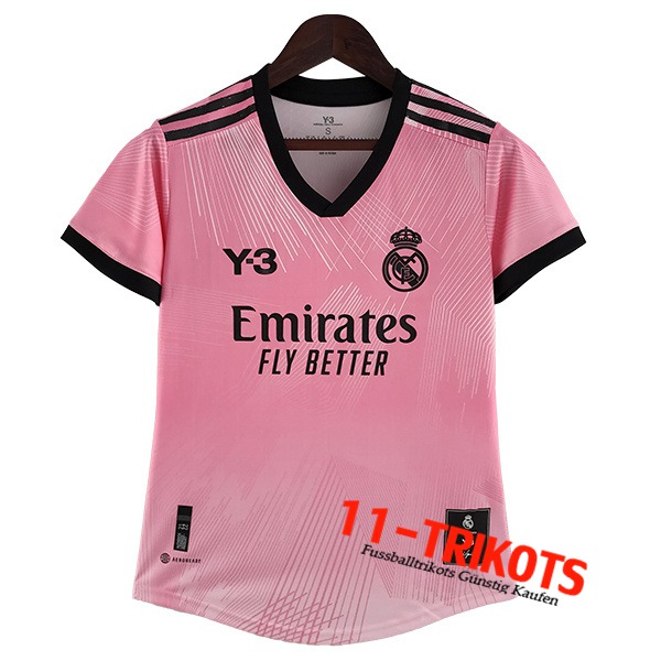 Real Madrid Fussball Trikots Damen Y3 Rosa 2022/2023