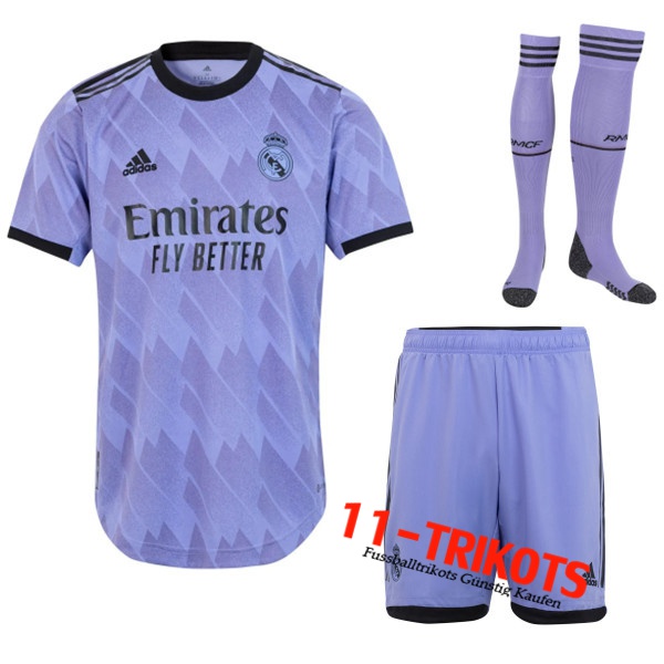 Real Madrid Auswärtstrikot (Shorts + Socken) 2022/2023