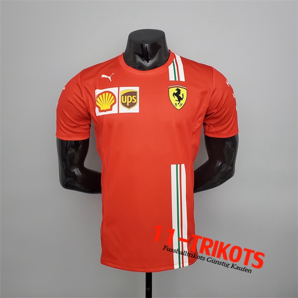 T-Shirt F1 Scuderia Ferrari red 2022