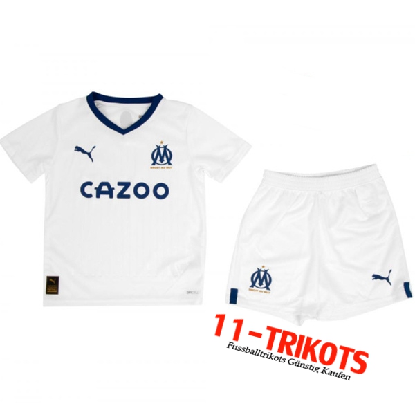 Neues Marseille Kinder Heimtrikot 2022/2023