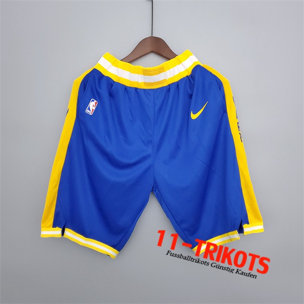 Golden State Warriors Shorts NBA Blau Tram Edition