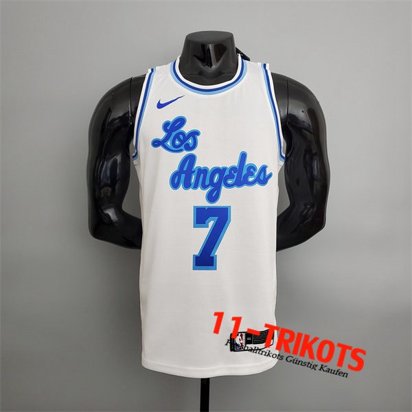 Los Angeles Lakers (Anthony #7) NBA Trikots Weiß Latin Night (High Head)