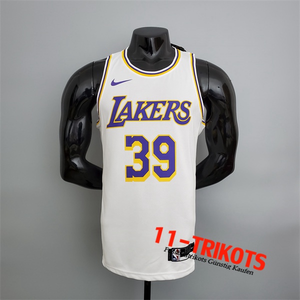 Los Angeles Lakers (Howard #39) NBA Trikots Weiß Encolure Ronde