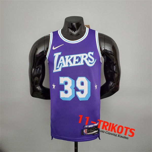 Los Angeles Lakers (Howard #39) NBA Trikots Violett 75th Anniversary City Edition