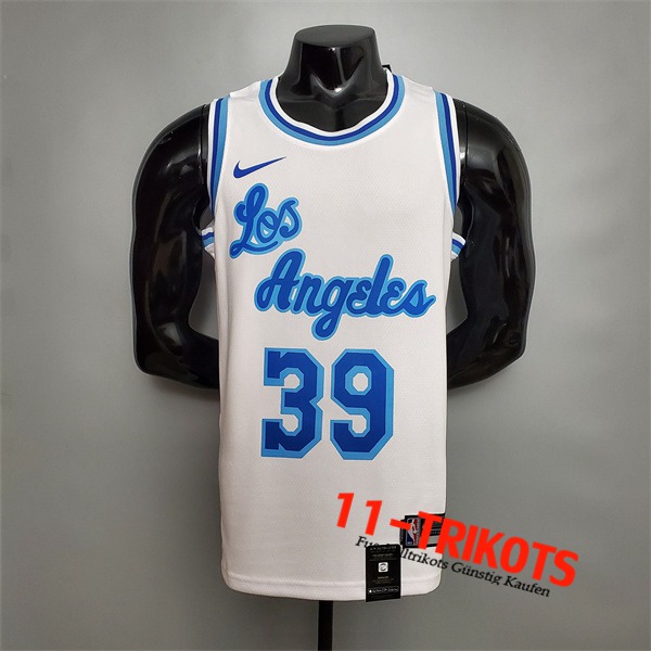 Los Angeles Lakers (Howard #39) NBA Trikots Weiß Retro Night