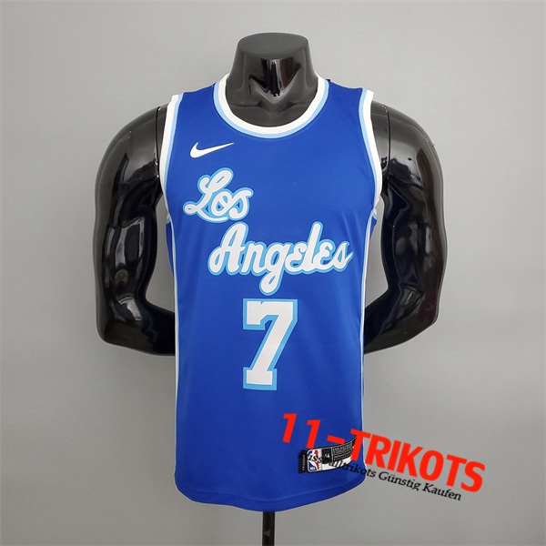 Los Angeles Lakers (Anthony #7) NBA Trikots Blau Latin Night (High Head)