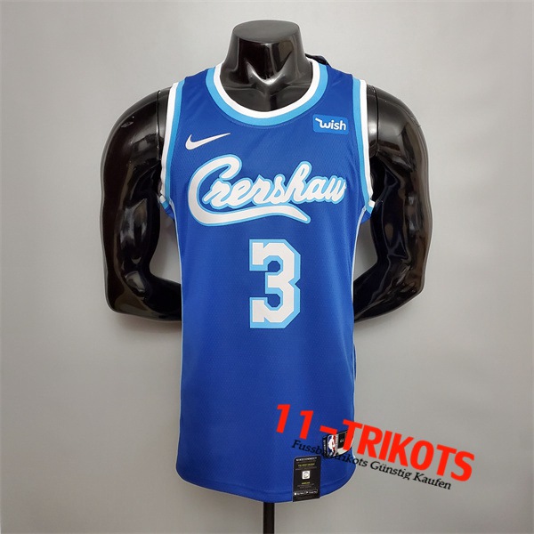 Los Angeles Lakers (Davis #3) NBA Trikots Blau