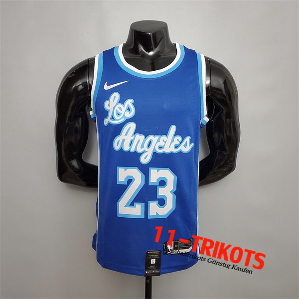 Los Angeles Lakers (James #23) NBA Trikots Blau