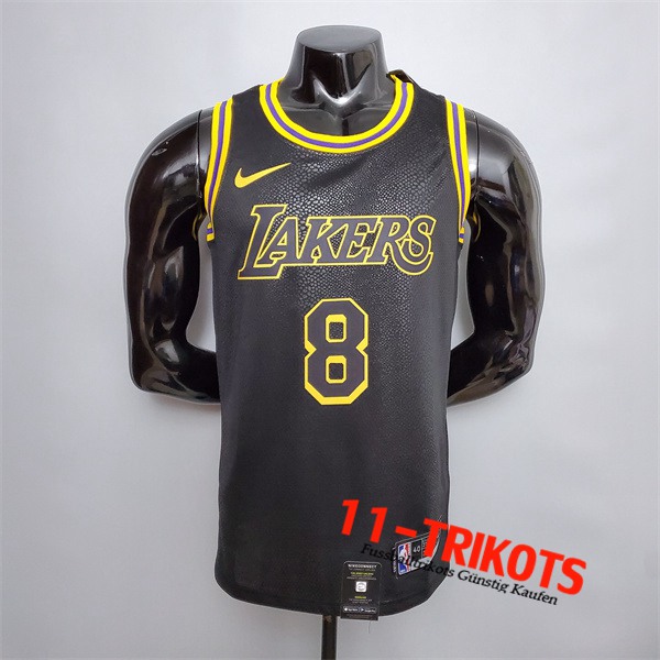 Los Angeles Lakers (Bryant #8) NBA Trikots Schwarz