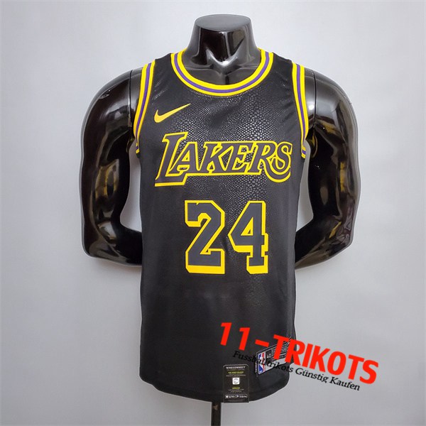 Los Angeles Lakers (Bryant #24) NBA Trikots Schwarz