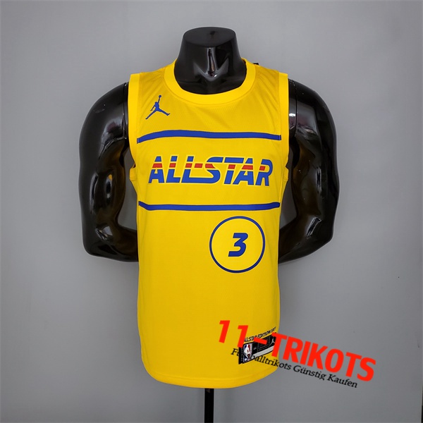 All-Star (Paul #3) NBA Trikots 2021 Gelb