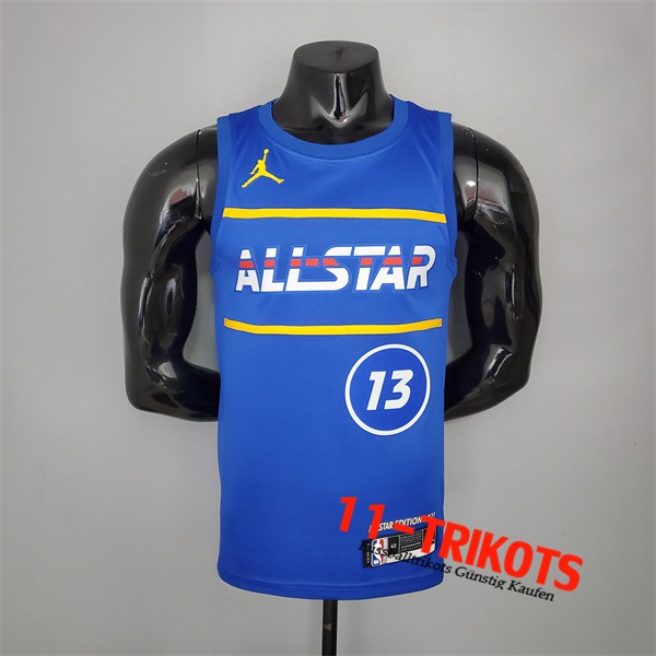All-Star (Harden #13) NBA Trikots 2021 Blau