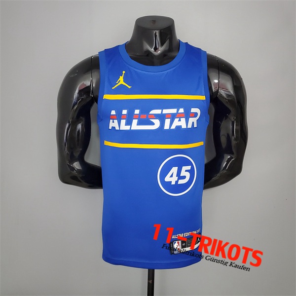 All-Star (Mitchell #45) NBA Trikots 2021 Blau