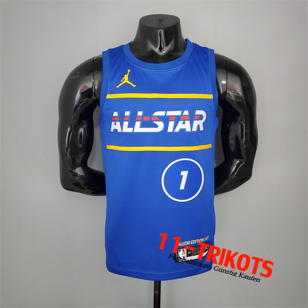 All-Star (Williamson #1) NBA Trikots 2021 Blau