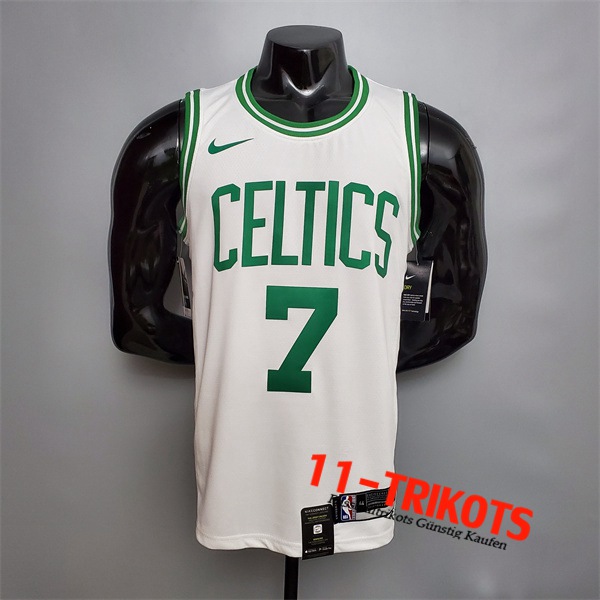 Boston Celtics (Brown #7) NBA Trikots Weiß