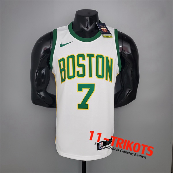Boston Celtics (Brown #7) NBA Trikots Platinum Limited Edition