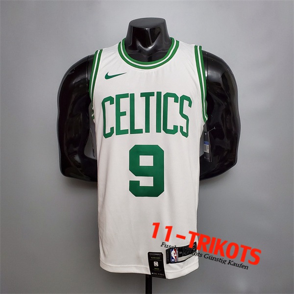 Boston Celtics (Rondo #9) NBA Trikots Weiß
