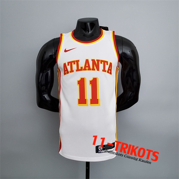 Atlanta Hawks (Young #11) NBA Trikots Weiß