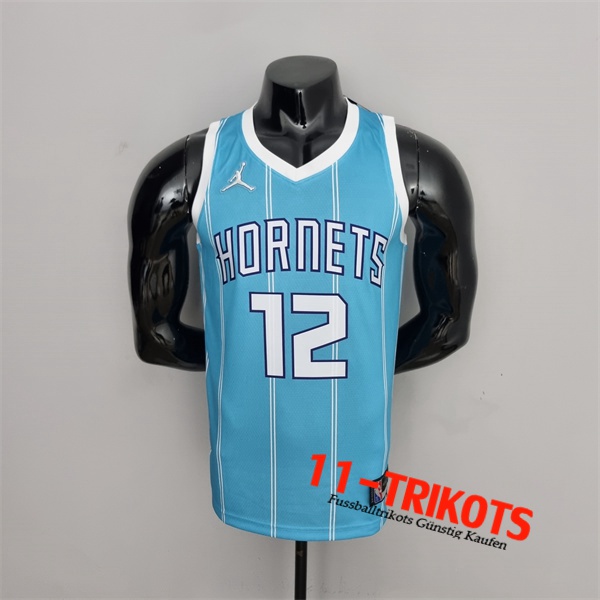 Charlotte Hornets (Oubre jr.#12) NBA Trikots Blau 75th Anniversary