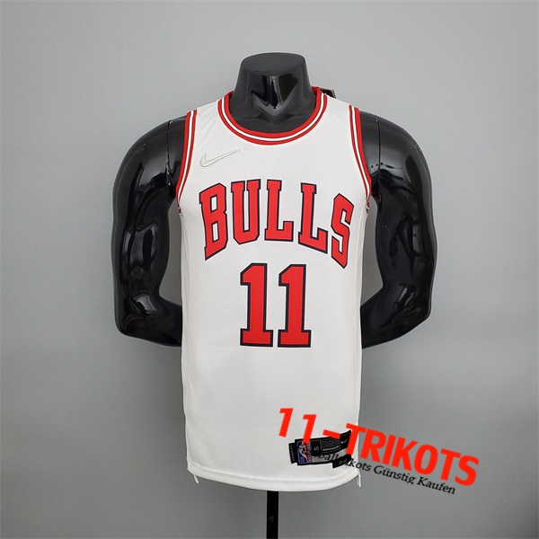Chicago Bulls (DeRozan #11) NBA Trikots Weiß 75th Anniversary