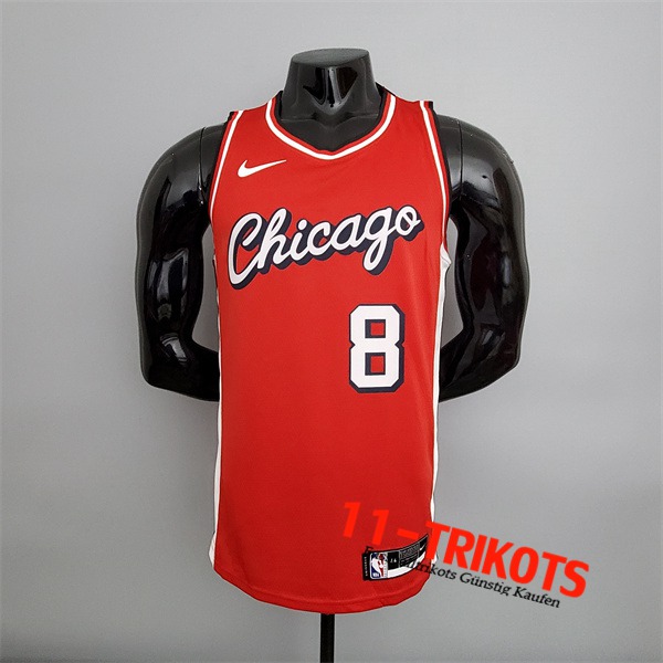 Chicago Bulls (LaVine #8) NBA Trikots 2022 Rot City Edition