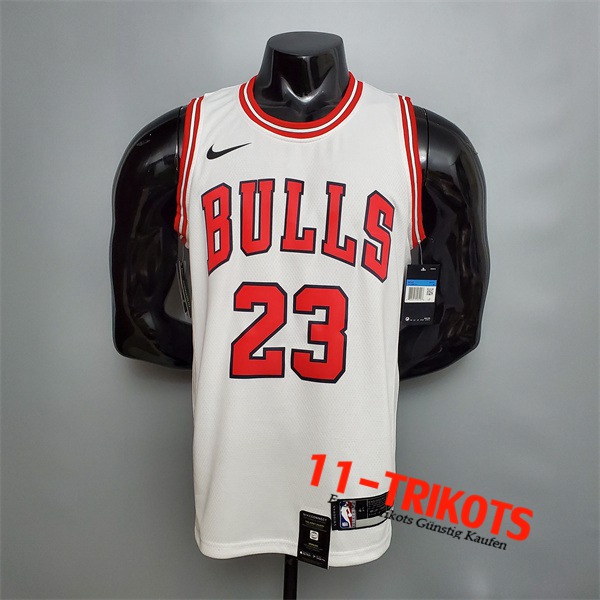 Chicago Bulls (Jordan #23) NBA Trikots Weiß