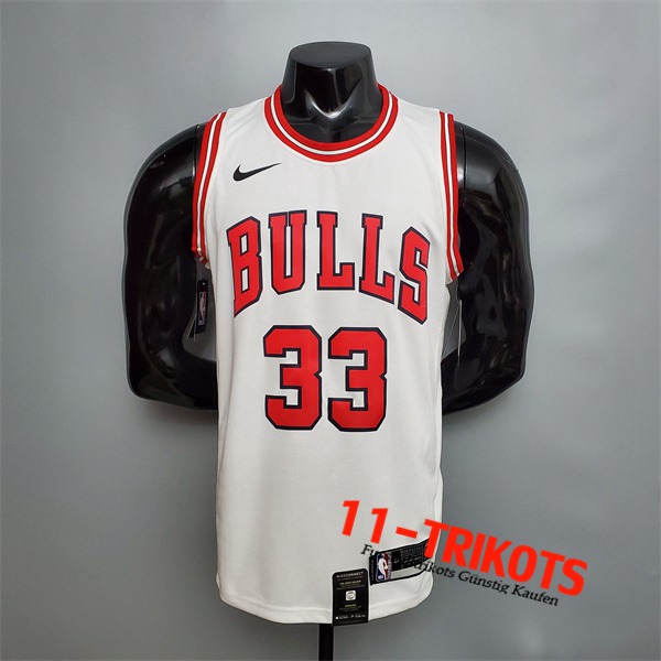 Chicago Bulls (Pippen #33) NBA Trikots Weiß
