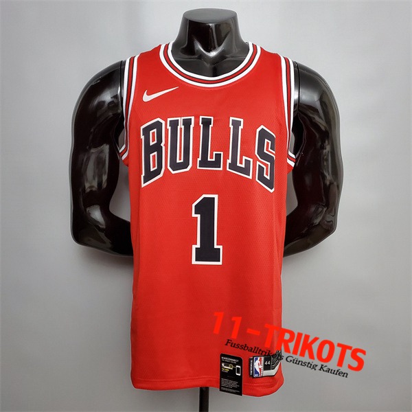 Chicago Bulls (Rosa #1) NBA Trikots Rot