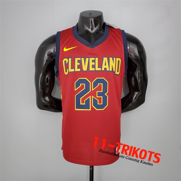 Cleveland Cavaliers (James #23) NBA Trikots 2017 Rotwein