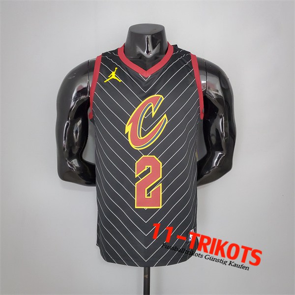 Cleveland Cavaliers (Irving #2) NBA Trikots 2021 Schwarz Jordan Theme Limited Edition