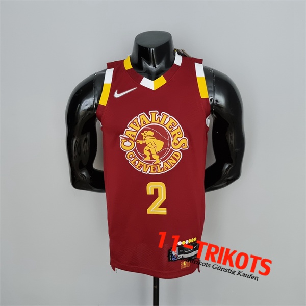 Cleveland Cavaliers (Irving #2) NBA Trikots 2022 Rot Urban Edition