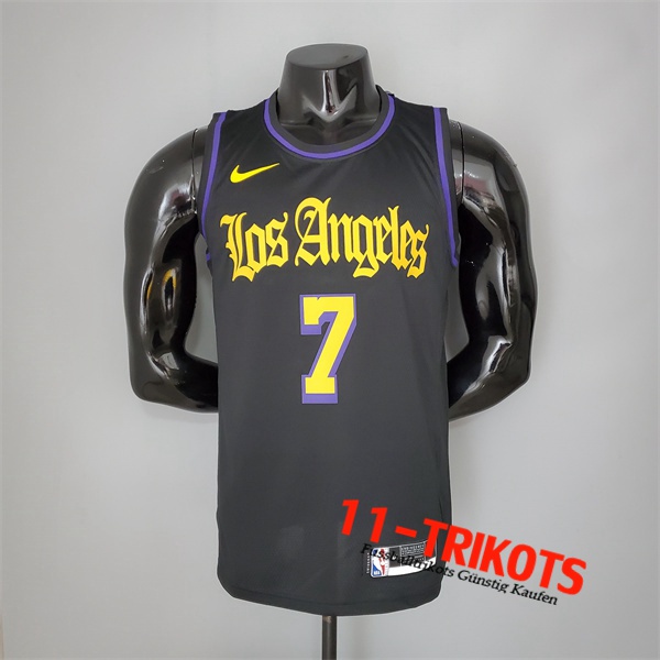 Los Angeles Lakers (Anthony #7) NBA Trikots 2021 Schwarz