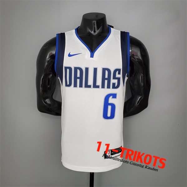 Dallas Mavericks (Porzingis #6) NBA Heimtrikot Weiß