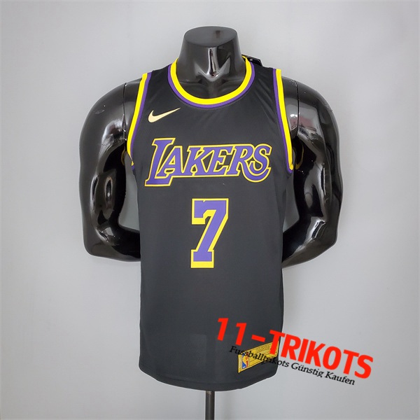 Los Angeles Lakers (Anthony #7) NBA Trikots 2021 Schwarz Bonus Edition