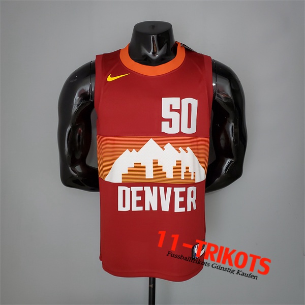 Denver Nuggets (Gordon #50) NBA Trikots 2021 Rot City Edition