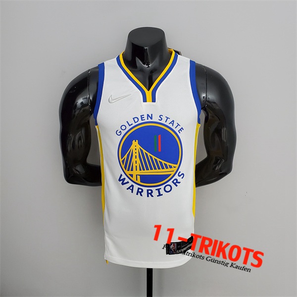 Golden State Warriors (Thompson #11) NBA Trikots Weiß 75th Anniversary Mexiko Edition