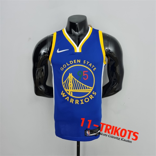 Golden State Warriors (Toscano #95) NBA Trikots Blau 75th Anniversary Mexiko Exclusive