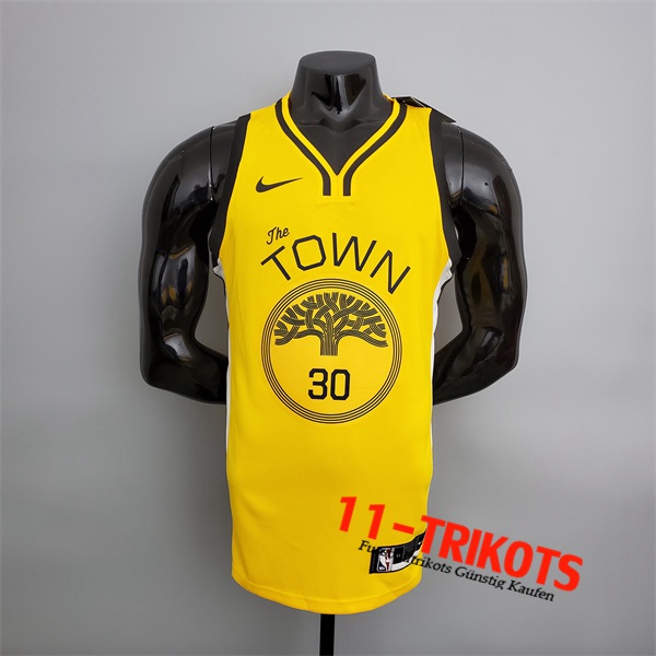 Golden State Warriors (Curry #30) NBA Trikots 2018 Bonus Edition